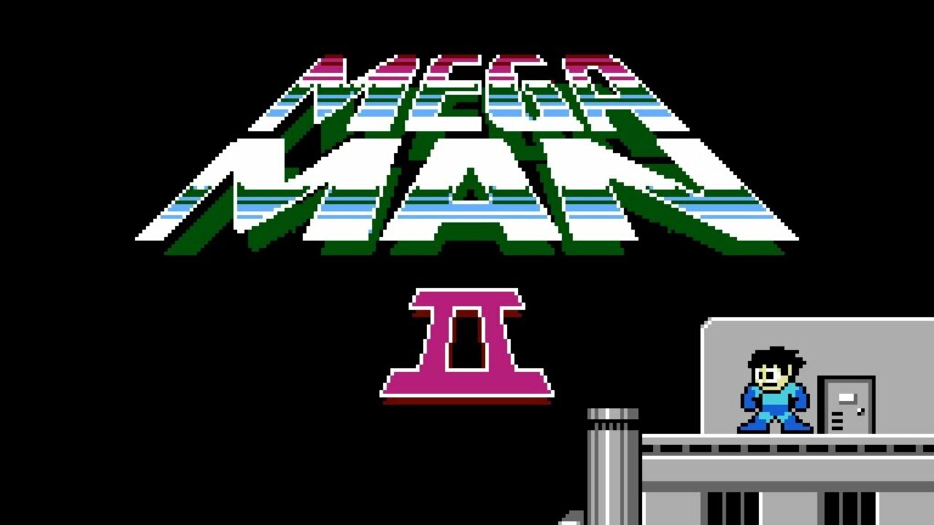 Capture d'écran du générique de début de Megaman II