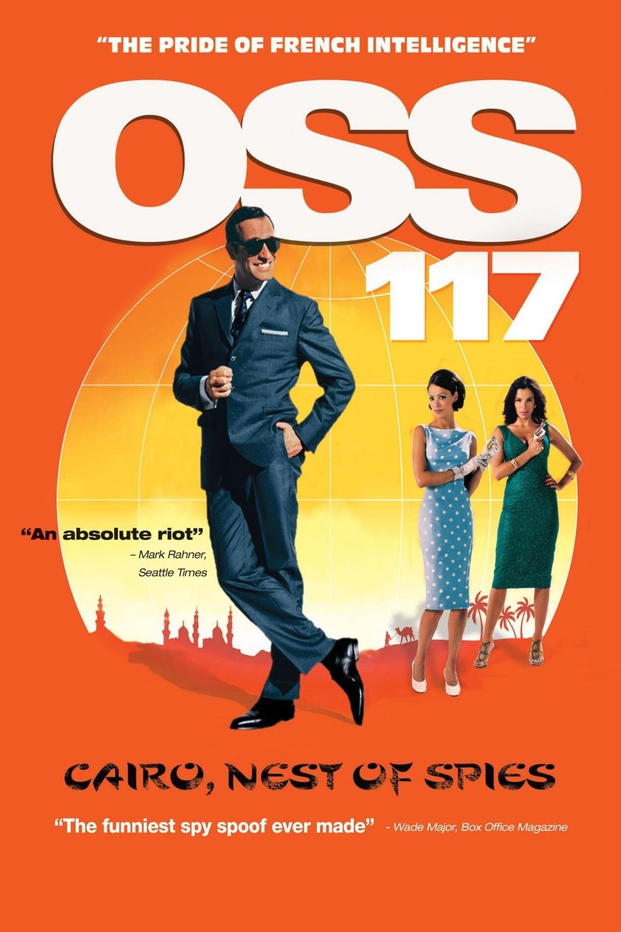 Affiche du film "OSS 117, le Caire Nid d'Espions"